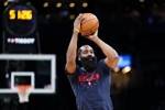 哈登在36岁后连续4场得到28+ NBA历史第6人